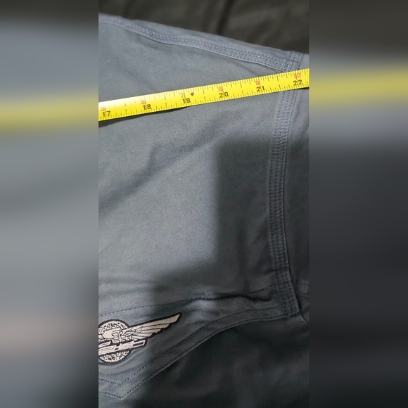 C2H4 Mechanist Quilted Workers Jacket Denim Blue Size XL New With Tags - Picture 14 of 16